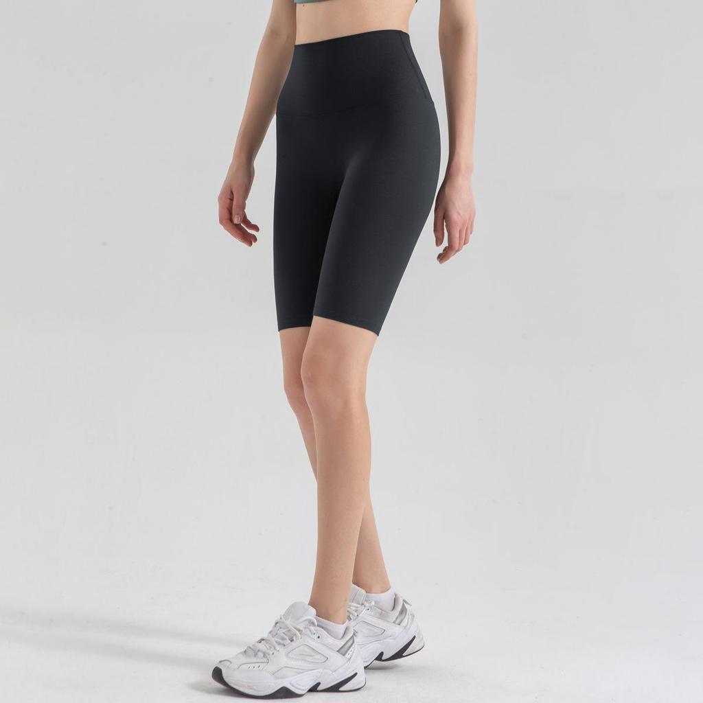 Elastické sportovní kalhoty na jógu s vysokým pasem Quick Dry 3/4 běžecké kalhoty Crop Gym Legíny Fitness punčochy