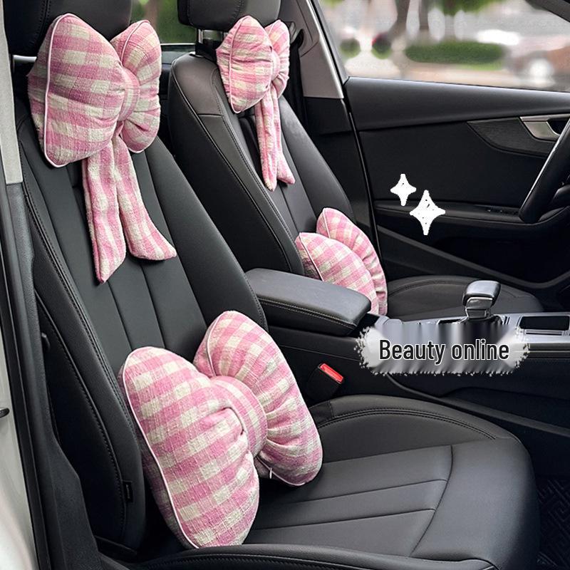 Four Seasons Universal Car Neck Support Pillow - Comfortable Headrest for Women