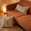 Jacquard Cushion Cover With Stripe Pattern 2 Size For Sofa Or Bedroom