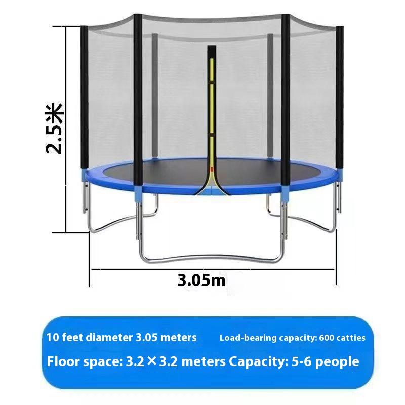 Trampoline Large Outdoor Commercial Trampoline Stall Square Children Trampoline Universal Trampoline