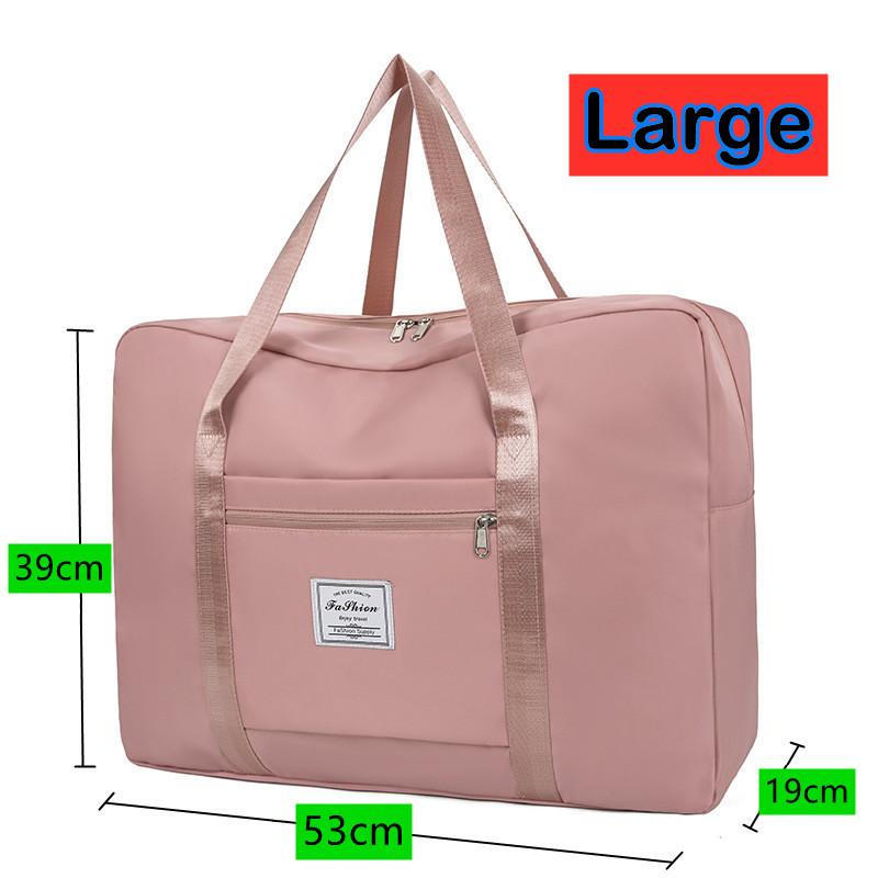 Large Capacity Functional Portable Nylon Moving Storage Bag Folding Luggage Bag Aircraft BagMulti Travel Bag Shoulder Bag