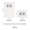 In-Stock Stainless Steel Makeup Mixing Palette Set - Hot Seller