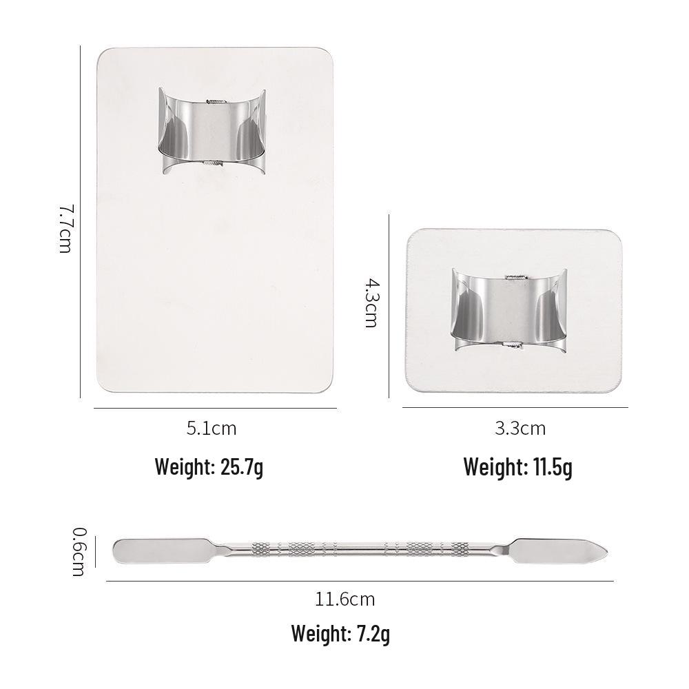 In-Stock Stainless Steel Makeup Mixing Palette Set - Hot Seller