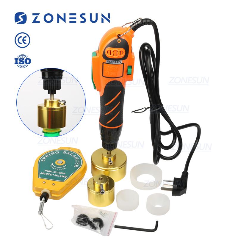 Mașină de capsulat portabilă manuală ZONESUN ZS-700 pentru sticle 100W ZS-700 220V