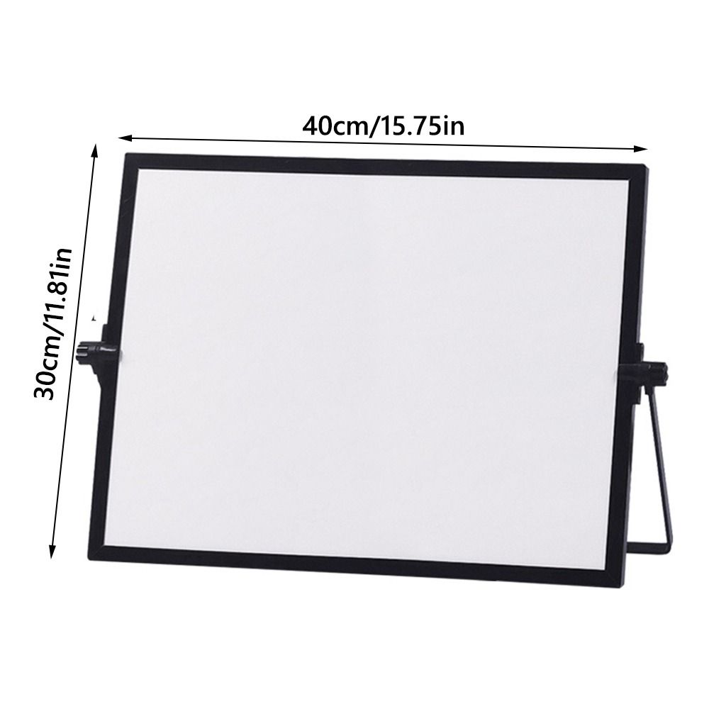Foldable Desktop Whiteboard Erasable Message Board Portable Writing Board  Home