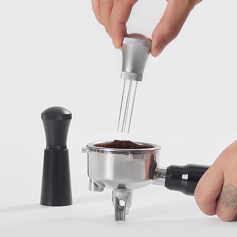 Magnetic Espresso Coffee Stirrer 7/8 Needles Coffee Distributor Tool For Coffee Machine Espresso Needle Coffee Accessories