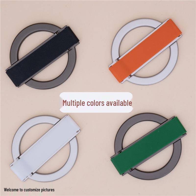 Ultra-Thin MagSafe Magnetic Phone Holder - Lightweight Alloy, Multi-Functional for Desktop, Streaming, and Portable Viewing.