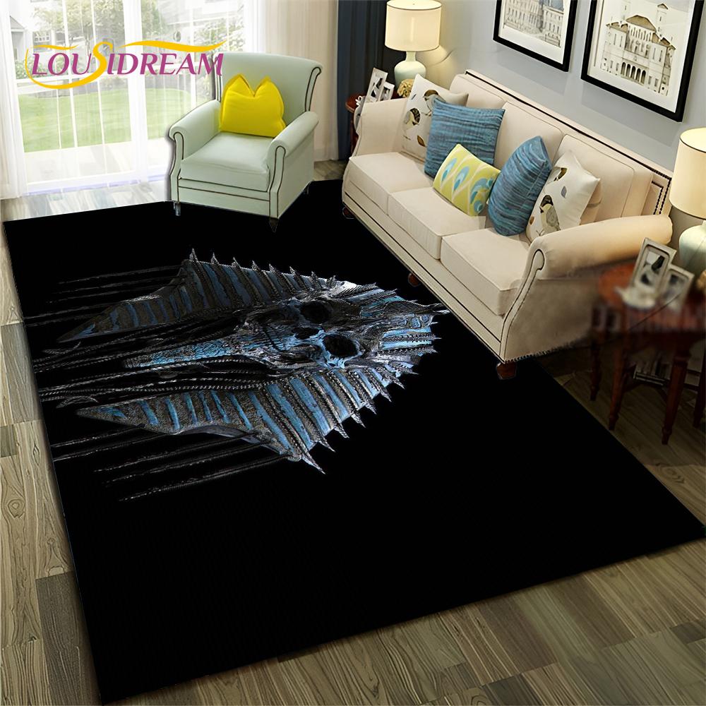 Egyptian Mythology Pharaoh Hieroglyphics Carpet Rug for Home Living Room Bedroom Sofa Doormat Decor,Area Rug Non-slip Floor Mat