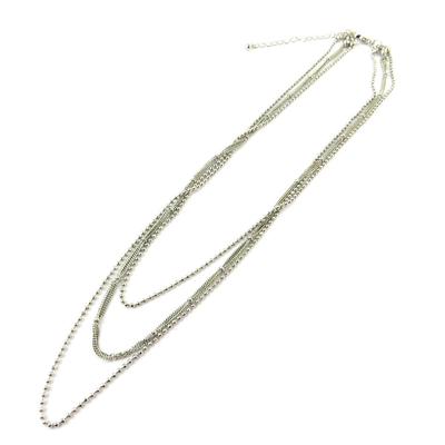 [N7049] - Silver 'Kilimanjaro' Necklace