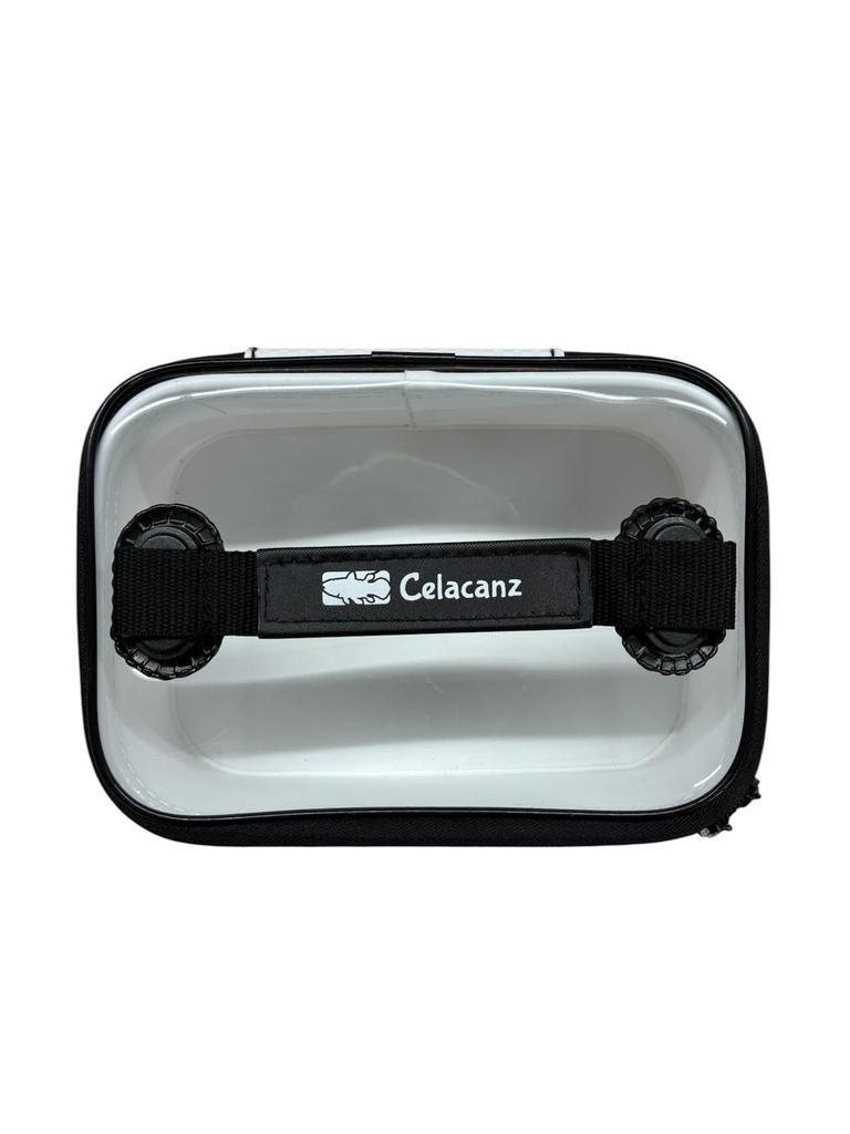 Celacanz EVA Clear for Fishing and Outdoor 27 x 17 x 9 Case, S/M/L, Unisex, Use, UFC-756, 757, 758, X'SELL (Off-White, Approx. cm)