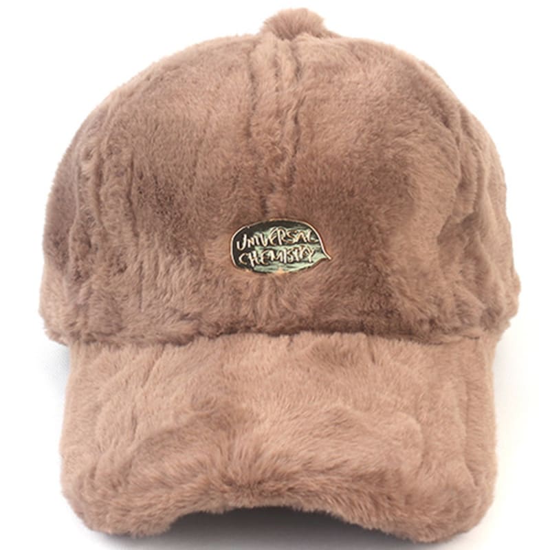 Universal Chemistry Bubble Brown Fur Ballcap