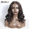 Noble Synthetic Lace Front Wigs 20 Inch Wavy Glueless Brown Wig Blonde Wig Cosplay Curly Wig Lace Front Wig For Women Lace Wig