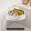 Weipelu Suction Cup Corner Sink Storage Shelf, 2-Pack