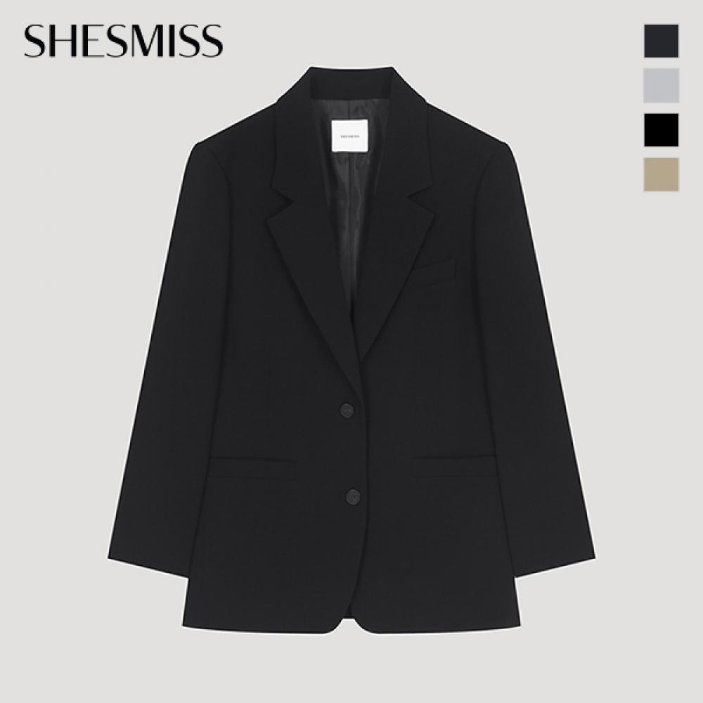 [She S miSS] Over Two Button Single Jacket Swwjko11720