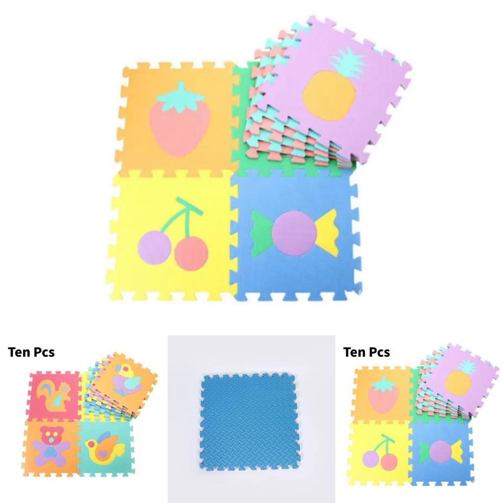 Foam Children Crawling Mat With Diy Puzzle Tiles For Baby Safety And Play