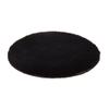 Rugs & Carpets Black Fluffy Faux Fur Round Rug Kids Room Plush Shaggy Rugs