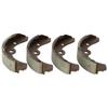 4PCS Brake Shoes Automobile Accessory J17‑25340‑00 Replacement for EZGO Electric 1986.5‑1995