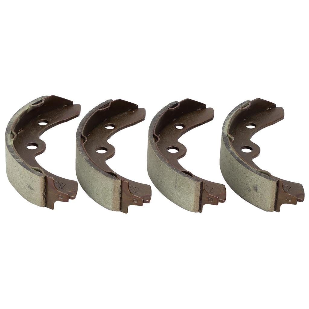 4PCS Brake Shoes Automobile Accessory J17‑25340‑00 Replacement for EZGO Electric 1986.5‑1995