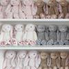 Peluche Orecchie Floreali Coniglio Bonnie Bambole di Peluche Coniglio Giocattoli Kawaii Decorazione Stanza Morbido Cuscino Divano Regali di Compleanno per Bambini