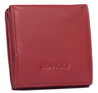 Leather Wallet R-23-26-LFN-2985 Red