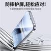 Compatible Unlock HD 2-Piece Case iQOO13 Tempered Glass Full-Screen HD Transparent Anti-Drop Phone Screen Protector Quick-Apply Box