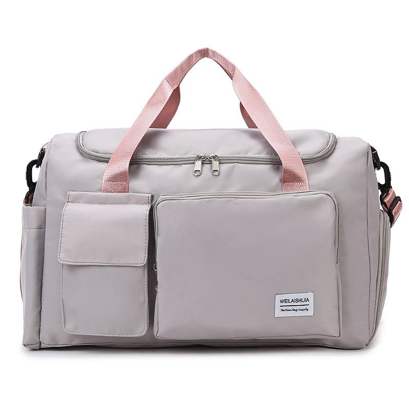 Outdoor sports fitness bag men's and women's training swimming bag dry and wet separation short-distance fashion travel bag shoe compartment