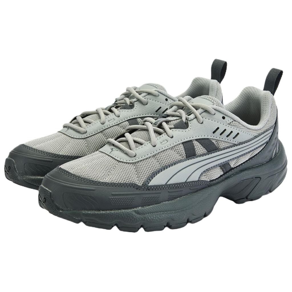 New PUMA Axis Low Top Casual Shoes Unisex Gray 407885-02