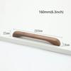 Wooden Cabinet Doors Drawers Solid Wood Handles Nordic Cabinets Shoe Cabinets Wooden Minimalist Circular Wardrobe Handles