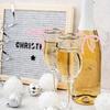 Acryl-Schleifen-Wein-Krawatten-Getränkeetiketten, Wein-Glas-Schmuck für Hochzeiten, Geburtstage, Schleifen-Motto-Party-Dekoration, Bar, DIY-Bastelarbeiten