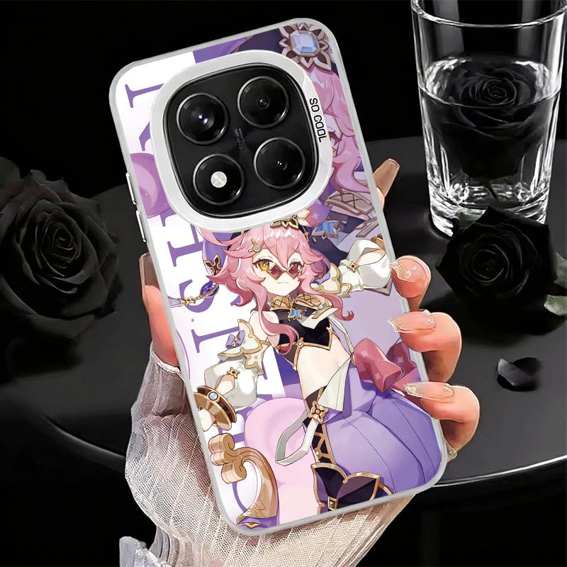 Genshin Impact Anime Soft Phone Case for Xiaomi Redmi Note 13 14 15 Pro Plus 12S 12 11S 11 11T 10S 10 Shockproof Cover Back Shel