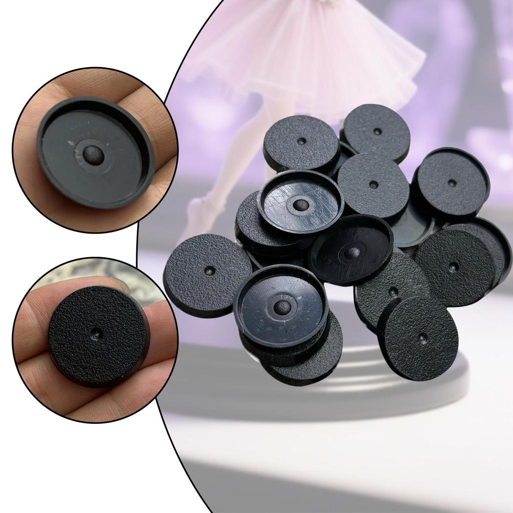 0.98 Inch Bases for Miniatures, Tabletop Game Figures, Display Case