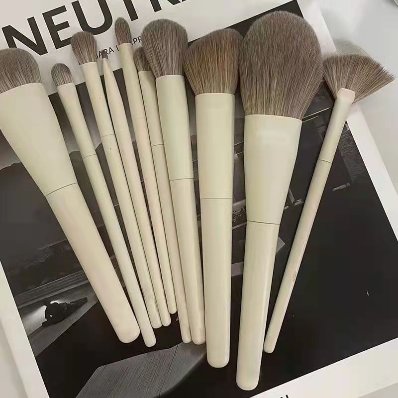 PG 10 Makeup Brush Set Full Set of Super Soft Hair Makeup Brush One Set of Beauty Brush Beginner Set of Brush