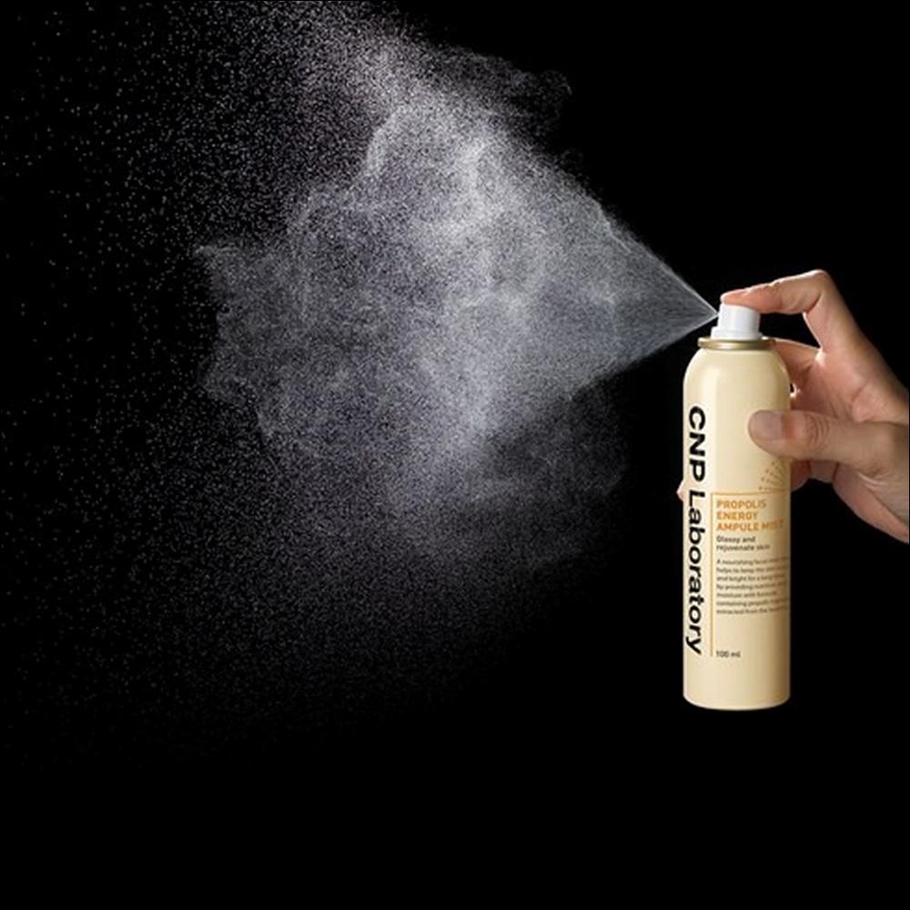 [CNP Laboratory] Propolis Ampule Mist 100ml - Ultra-Fine Moisturizing Fog Mist, Radiant Honey Glow, K-Beauty Bestseller