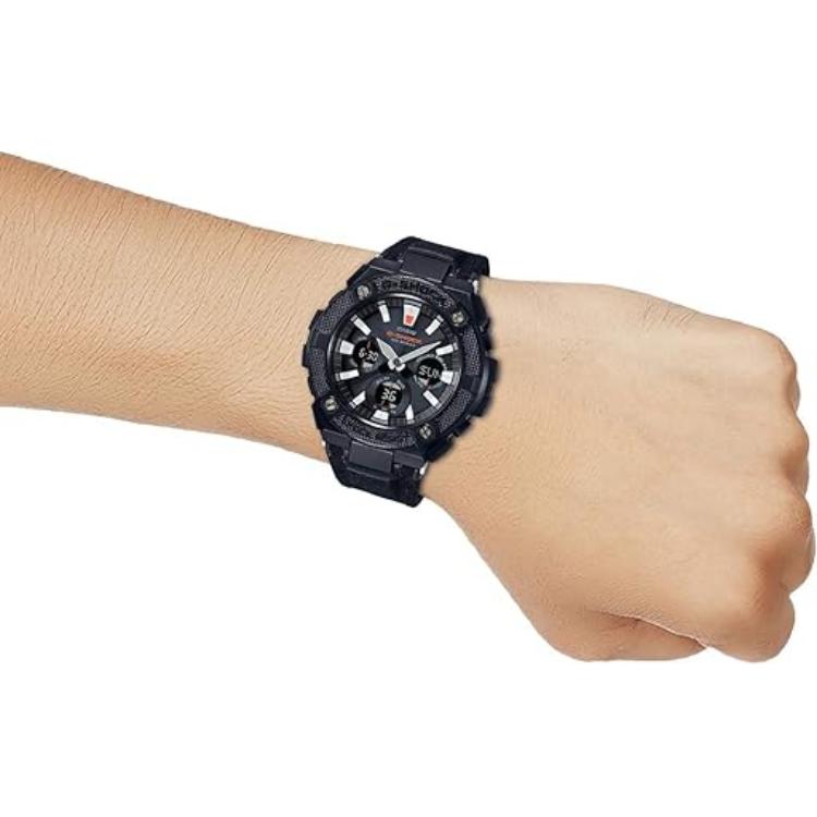 CASIO Men G-STEEL Series Black Watch GST-S130BC-1A GST-S130BC-1A