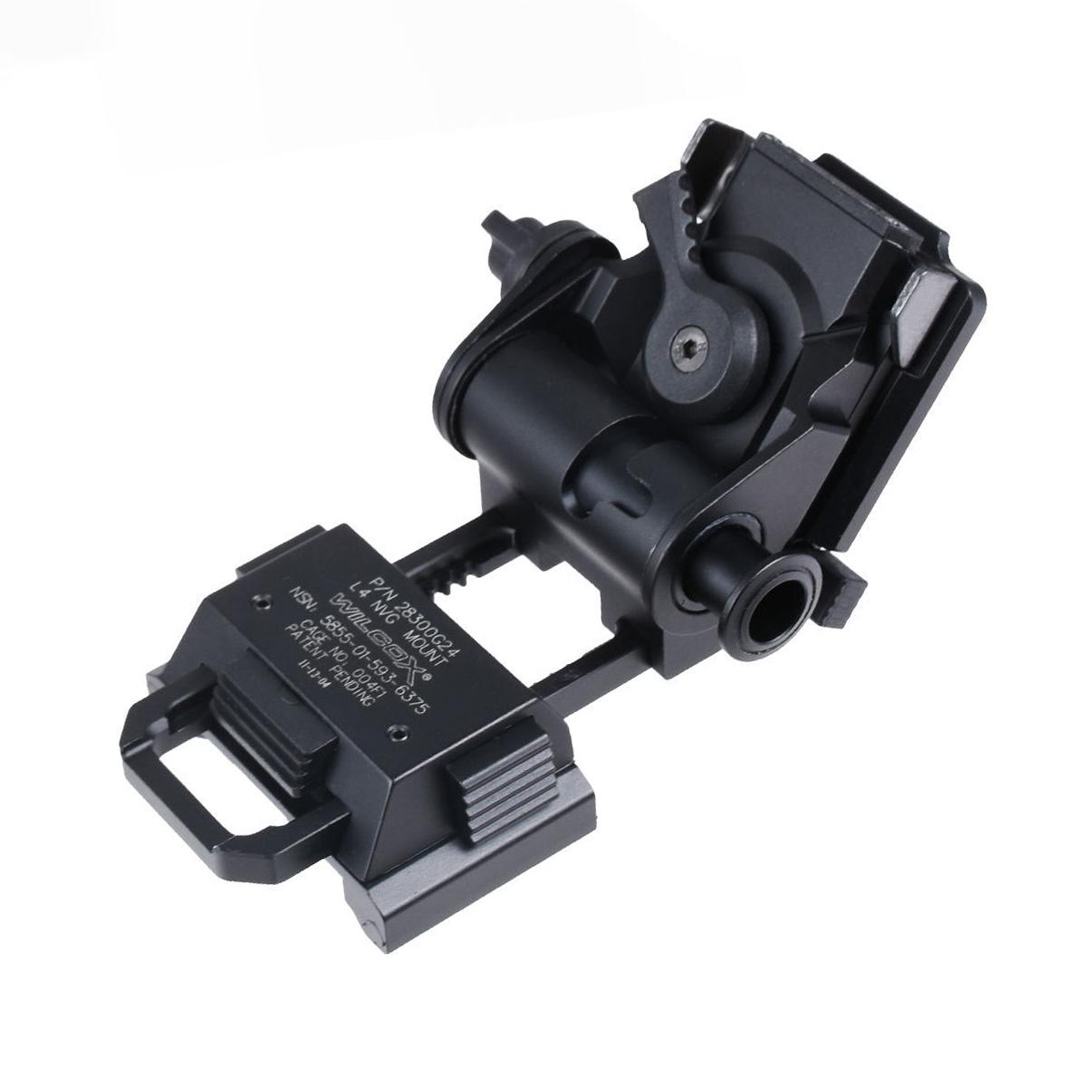

Metal/Nylon L4G24 NVG Helmet Mount Holder Night Vision Goggles Outdoor Sport Tactical Helmet Bracket Adapters for PVS15 PVS18