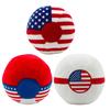 3 Pack Flag Themed Bags for Kids Outdoor , Soft Bags for Party Play