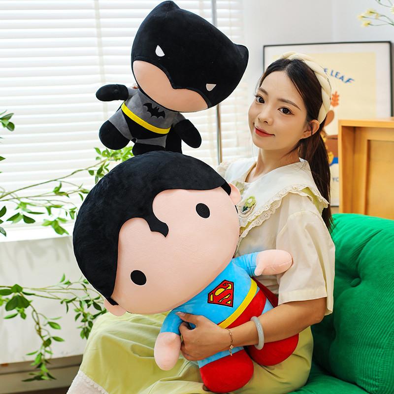 Superman Batman Plush Doll With Pp Cotton Fill Ideal For Playroom Decor And Collectors