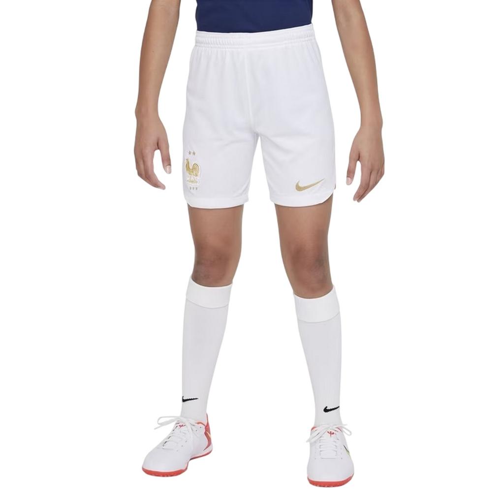 Nike Childrens/Kids 2022/23 France Football Home Shorts