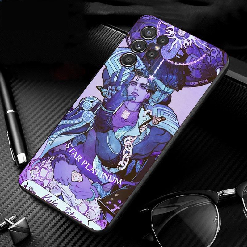 Phone Case For Samsung Galaxy S26 S25 S24 S23 S22 S21 Ultra S24 S23 S22 S21 S25 Plus S24 FE Jojo jolyne and jotaro