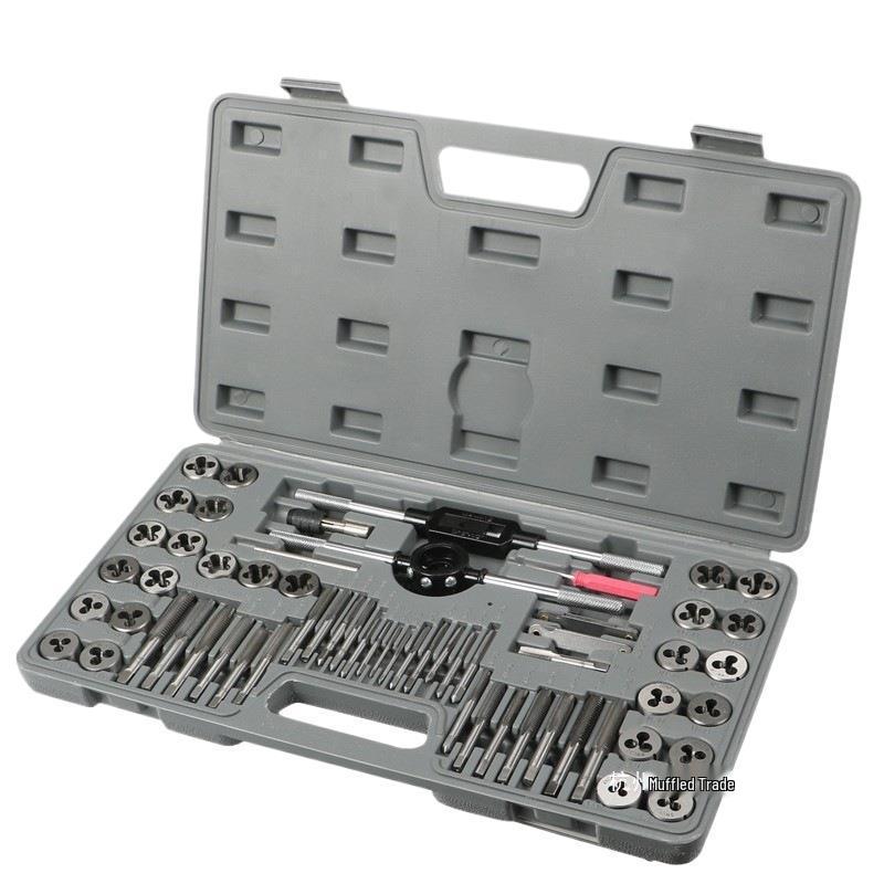 Metric Tap and Die Set with Hand Wrench