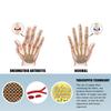 1Pair Compression Arthritis Gloves Joint Pain Relief Hand Brace Wrist Support Therapy Wristband Unisex