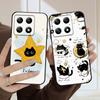 Cartoon Moon Cat For Xiaomi Poco X7 M7 Pro 5G M5 X4Pro M4 M6 4G C65 C75 F6 F5 X6 X5 X7 X5 F7 Ultra M5S M4Pro 5G soft phone case