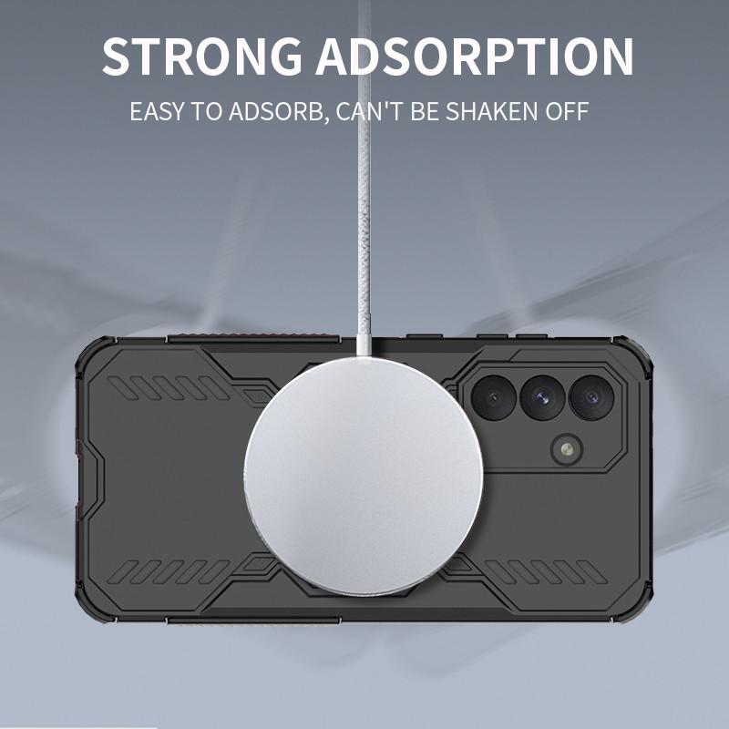 For Samsung Galaxy A56 5G Heat Dissipation Case Samsung Galaxy A06 A16 A26 A36 A56 Cover Shockproof Magsafe Wireless Charge Case