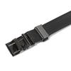 Benovero Leather Black Satin Logo Automatic Belt Bmg1acb1232k1