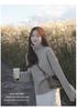 Women's Korean Style Half-Zip Stand Collar Pullover Sweater - Soft, Loose Fit for Autumn/Winter