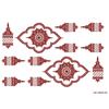 Disposable Sweat-Proof Henna Tattoo Stickers: Long-Lasting, Realistic, Temporary Designs