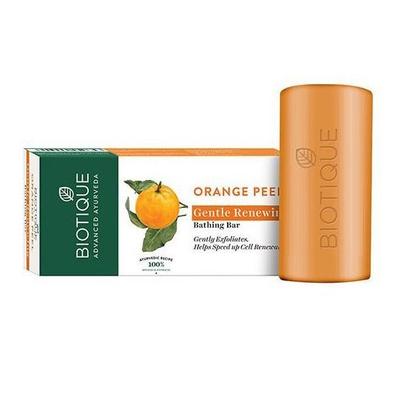 Seife mit Orangenschale: zur Hauterneuerung (150 gr), Sanfter Erneuernder Baderiegel mit Orangenschale,