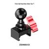Metal NATO Rail Clamp with 1/4 Tripod Magic Arm Adapter for Camera Cage & DJI Stabilizer