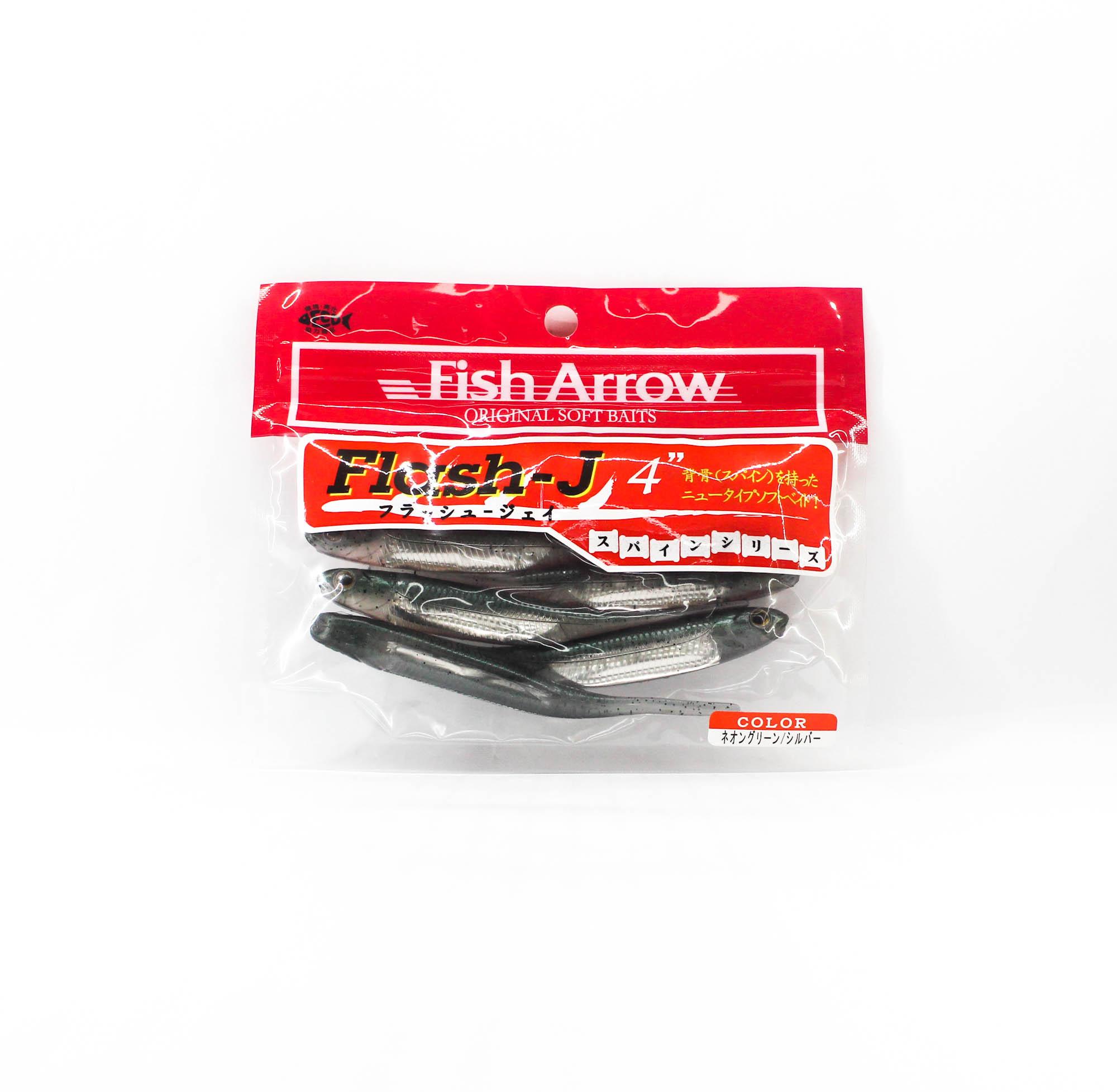 Мягкая приманка Fish Arrow Flash J 4 дюйма, 6 шт. в упаковке #03 (9391)