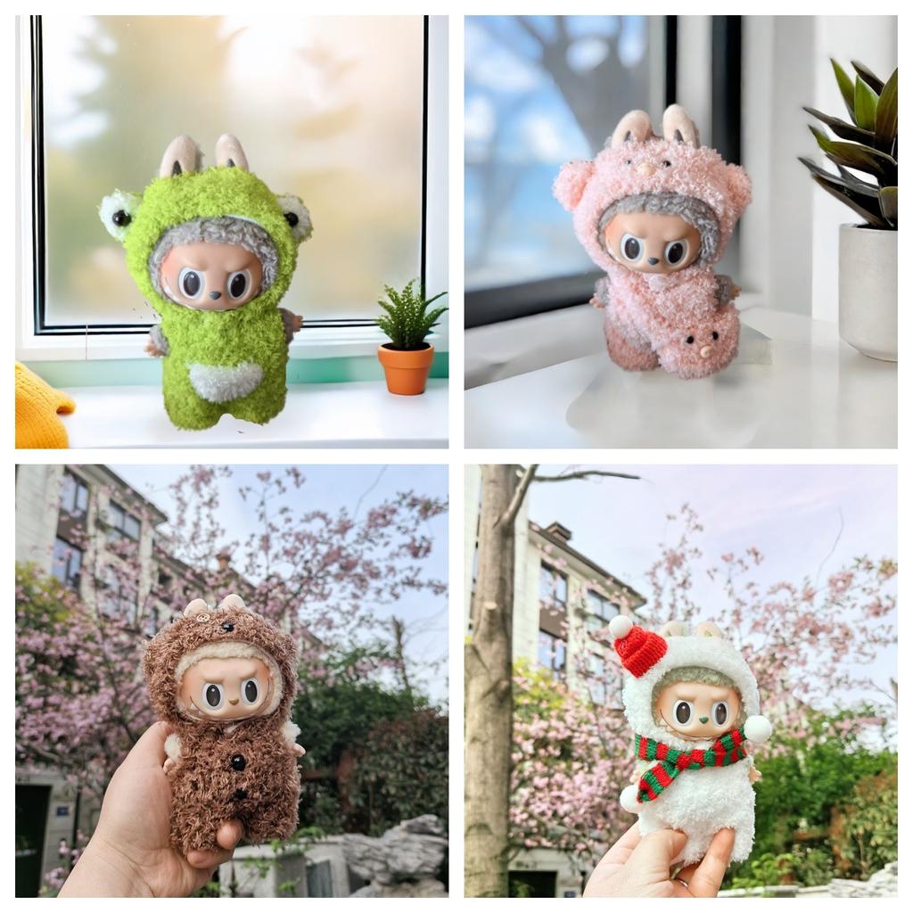 {Baby Clothes Only} 17cm Pendant Clothes Pink Pig Frog Set Little Snowman Set Christmas